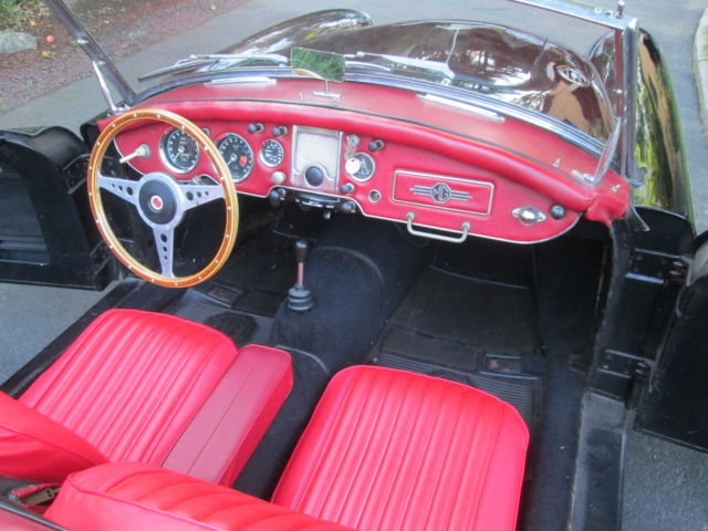 1962 Black MG MGA Convertible