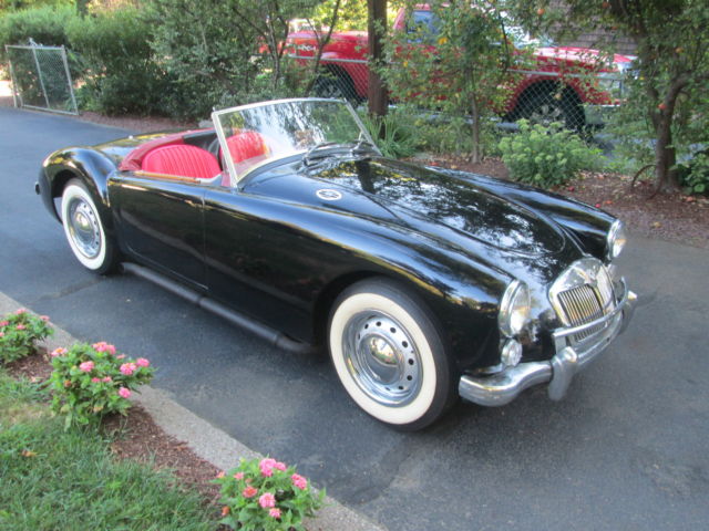 1962 Black MG MGA Convertible