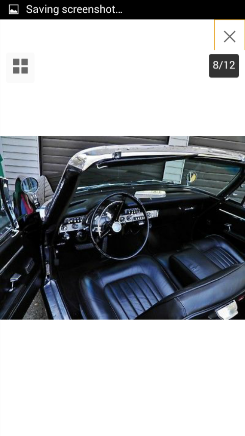 1962 Black Chrysler 300 Series Convertible