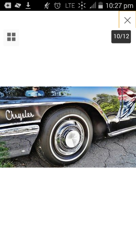 1962 Black Chrysler 300 Series Convertible