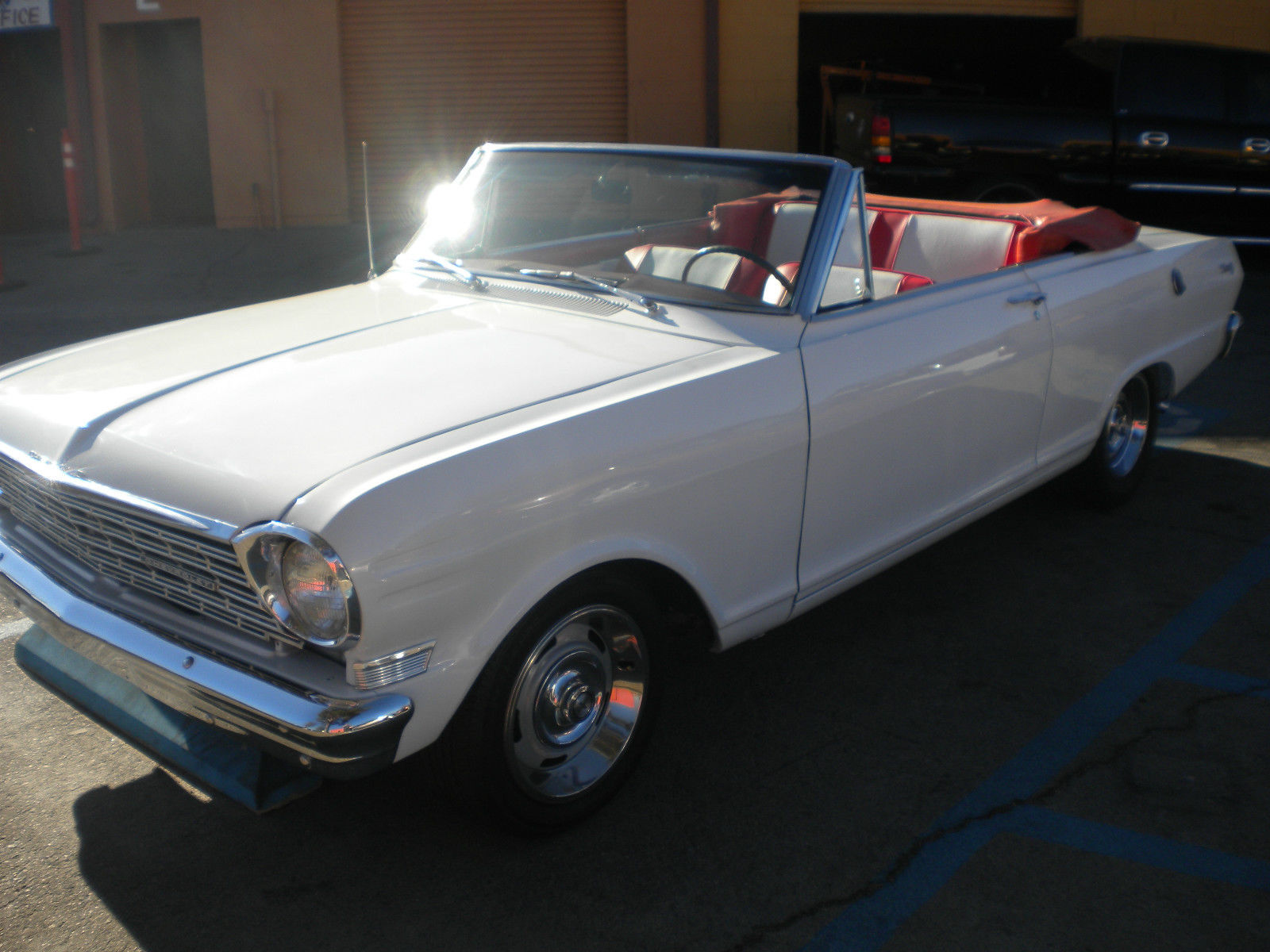 1962 Black Chevrolet Nova Convertible