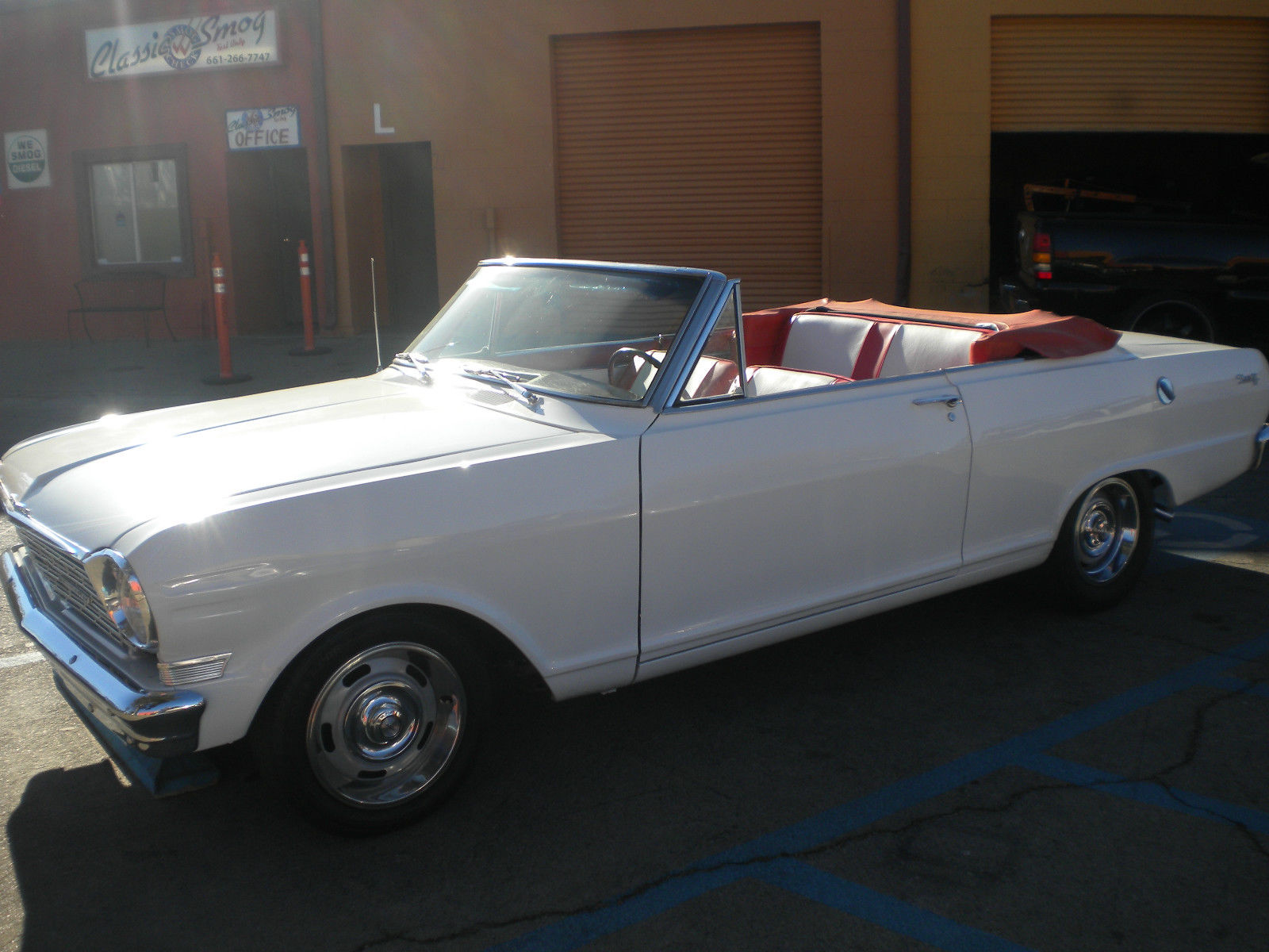 1962 Black Chevrolet Nova Convertible