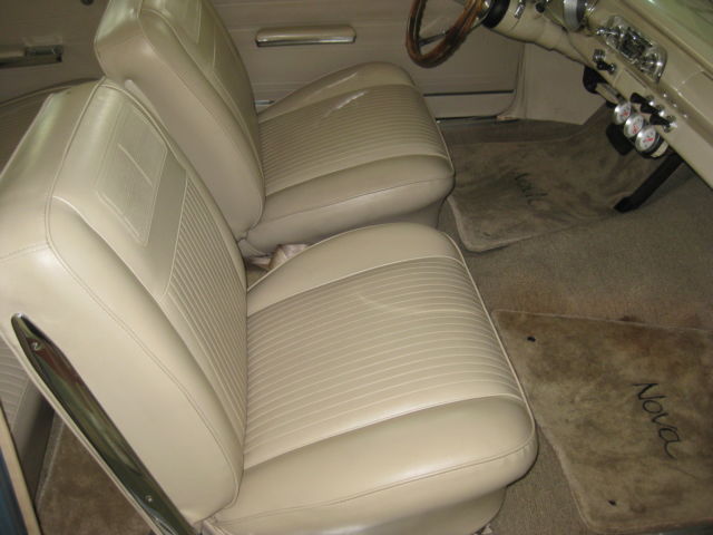 1962 Blue Chevrolet Nova Coupe