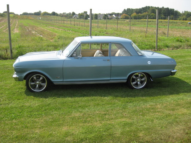 1962 Blue Chevrolet Nova Coupe