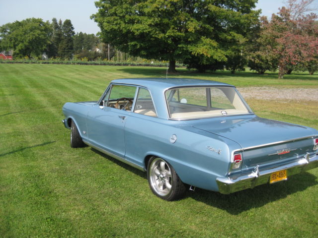 1962 Blue Chevrolet Nova Coupe