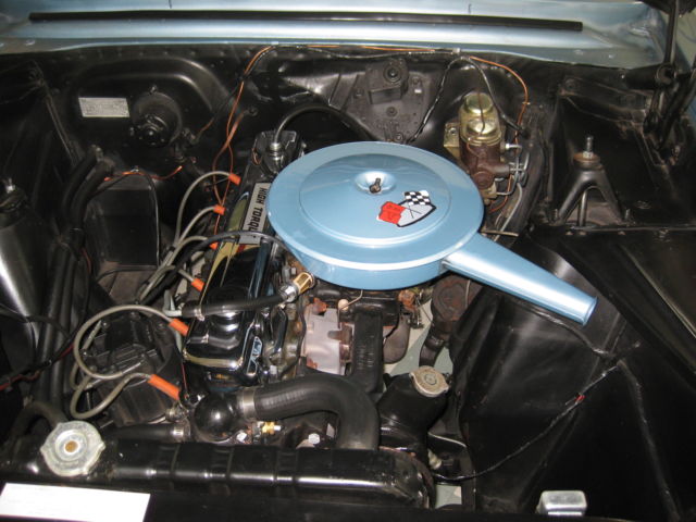 1962 Blue Chevrolet Nova Coupe