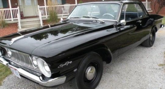 1962 Black Dodge Plymouth sports fury Coupe