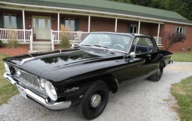 1962 Black Dodge Plymouth sports fury Coupe