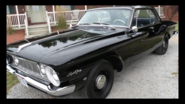1962 Black Dodge Plymouth sports fury Coupe