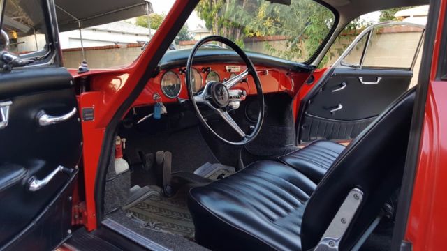 1962 Red Porsche 356 Coupe