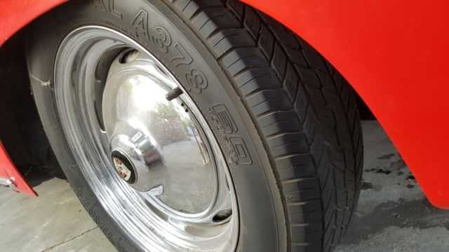 1962 Red Porsche 356 Coupe