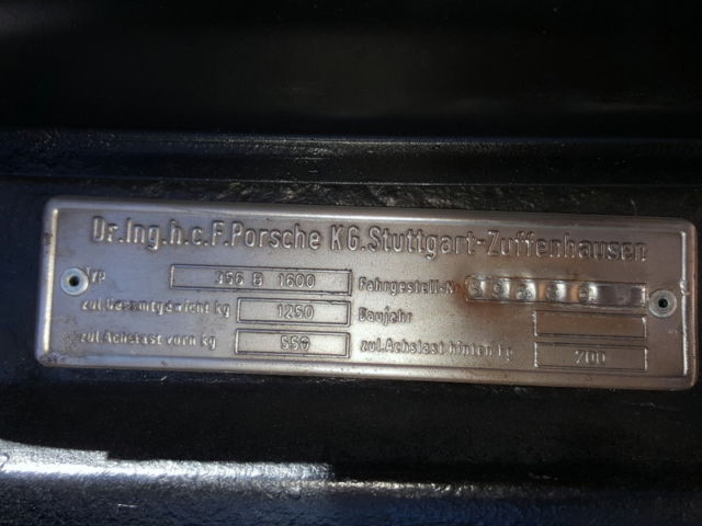 1962 Ruby Red 6202 Porsche 356 Cabriolet