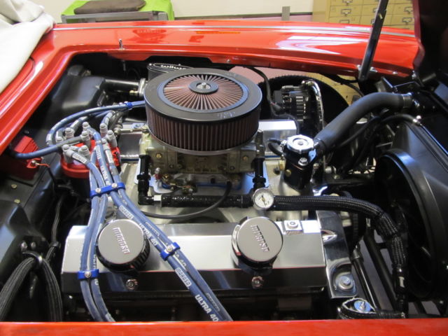 1962 Ferrari red Chevrolet Corvette Coupe
