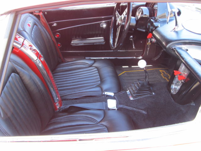 1962 Ferrari red Chevrolet Corvette Coupe