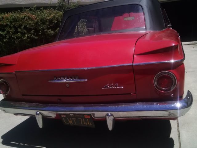1962 Red AMC Other Convertible