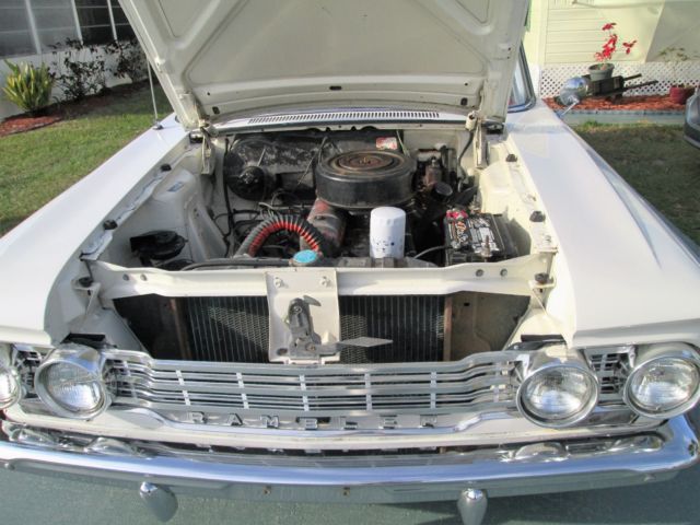 1962 White AMC rambler Sedan