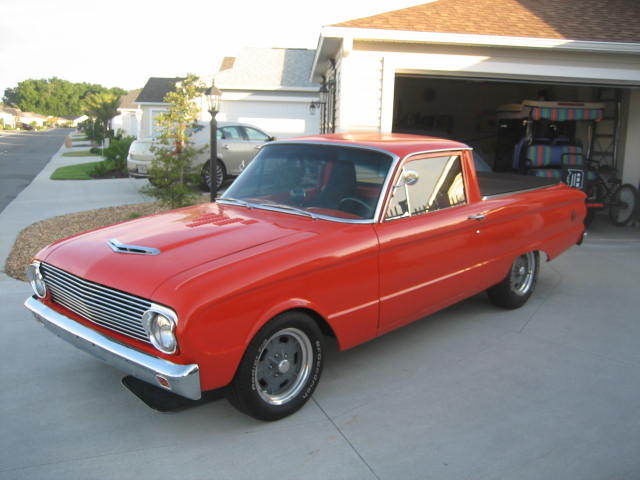 1962 Orange Ford Ranchero