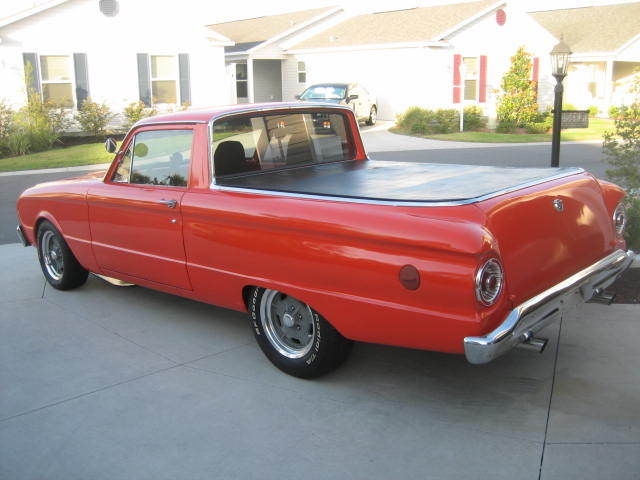 1962 Orange Ford Ranchero