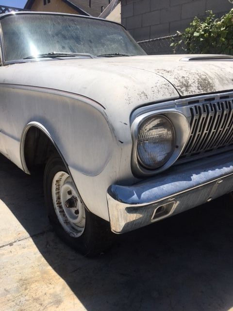 1962 White Ford Ranchero Coupe Utility