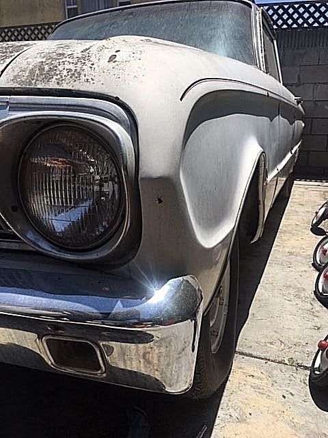 1962 White Ford Ranchero Coupe Utility