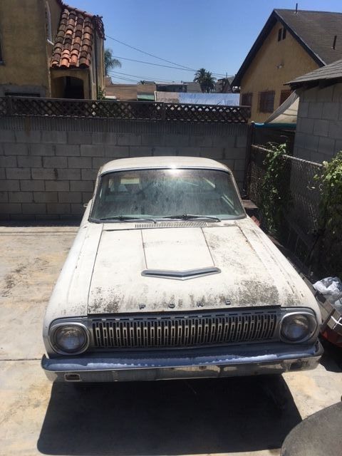 1962 White Ford Ranchero Coupe Utility