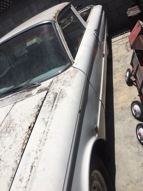 1962 White Ford Ranchero Coupe Utility