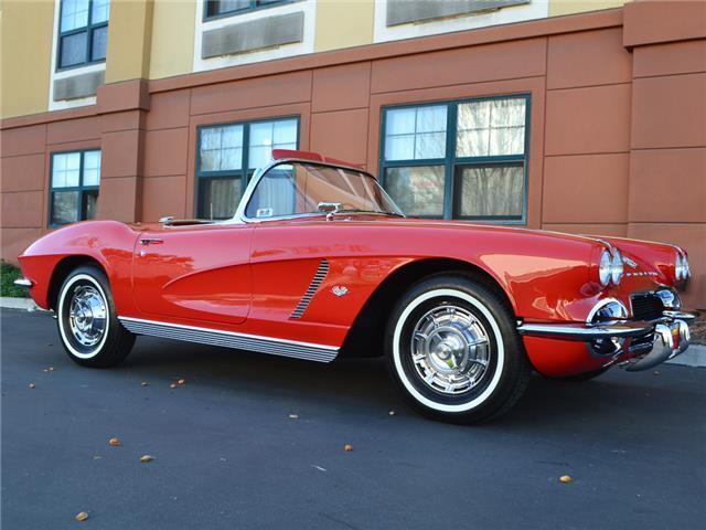 1962 Red Chevrolet Corvette Convertible