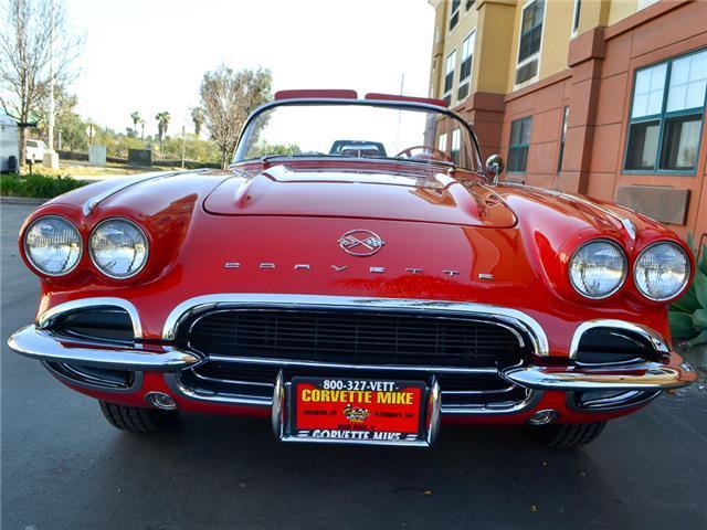 1962 Red Chevrolet Corvette Convertible