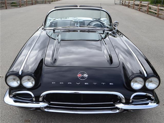 1962 Black Chevrolet Corvette Convertible