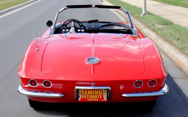 1962 Red Chevrolet Corvette Convertible