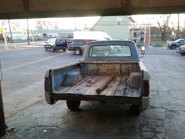 1962 Blue Ford F-100 Standard Cab Pickup