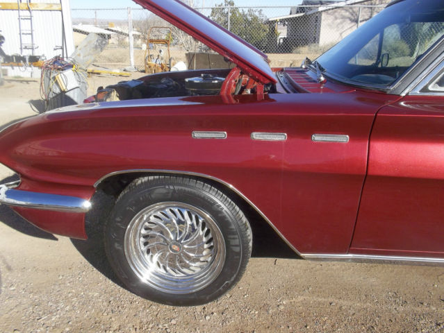 1962 Maroon/Grey Buick Skylark Coupe