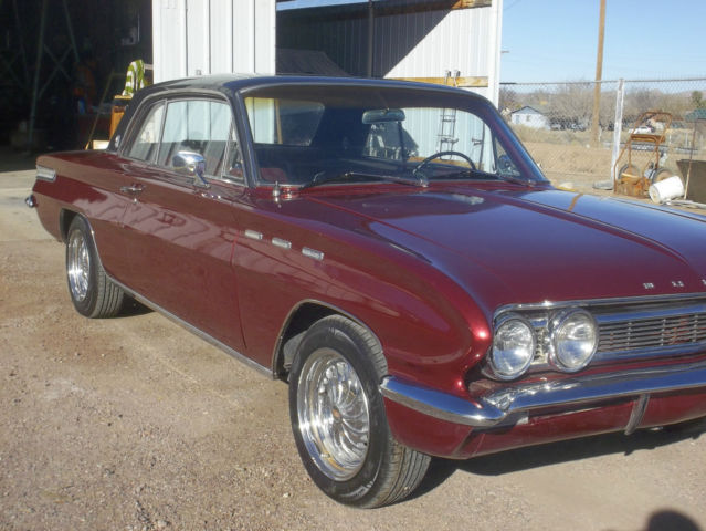 1962 Maroon/Grey Buick Skylark Coupe