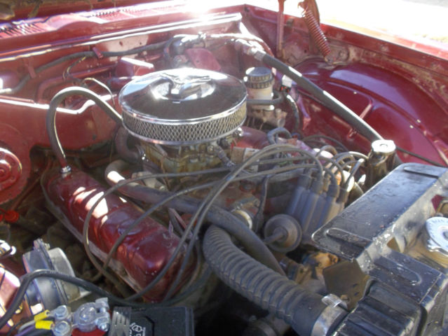 1962 Maroon/Grey Buick Skylark Coupe
