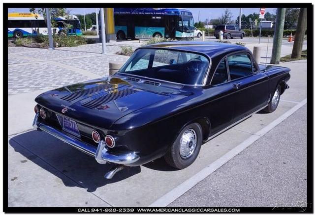 1962 Black Chevrolet Corvair