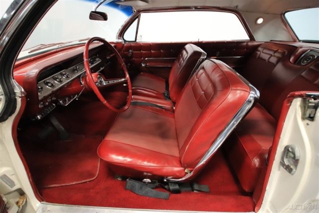 1962 White Chevrolet Impala