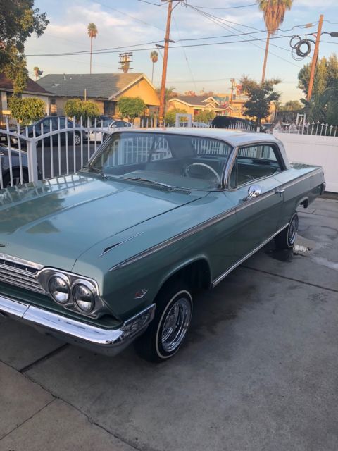 1962 Mint Green Chevrolet Impala Coupe