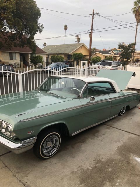 1962 Mint Green Chevrolet Impala Coupe