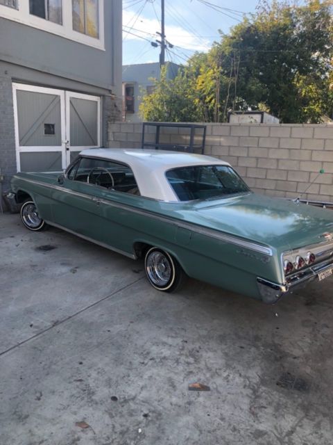 1962 Mint Green Chevrolet Impala Coupe