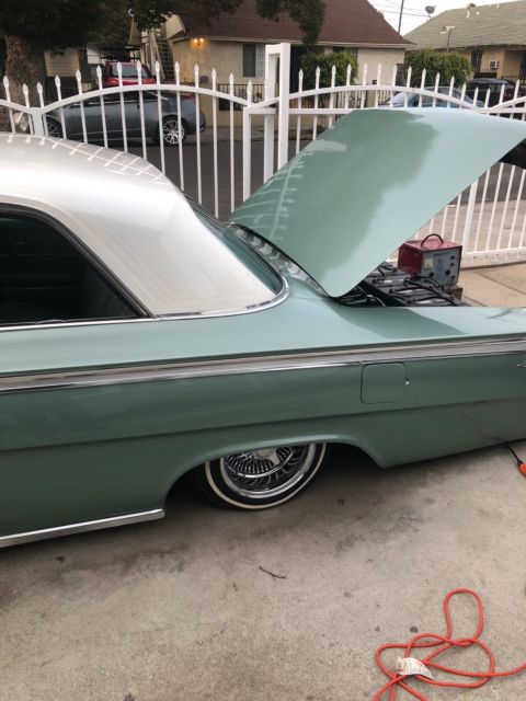 1962 Mint Green Chevrolet Impala Coupe