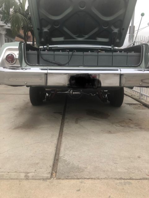 1962 Mint Green Chevrolet Impala Coupe