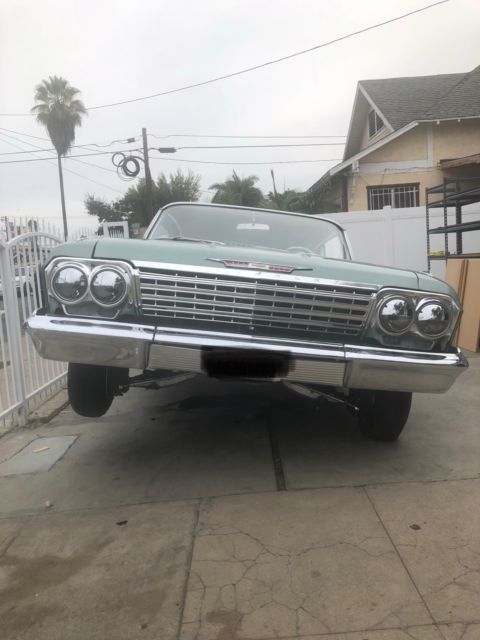 1962 Mint Green Chevrolet Impala Coupe