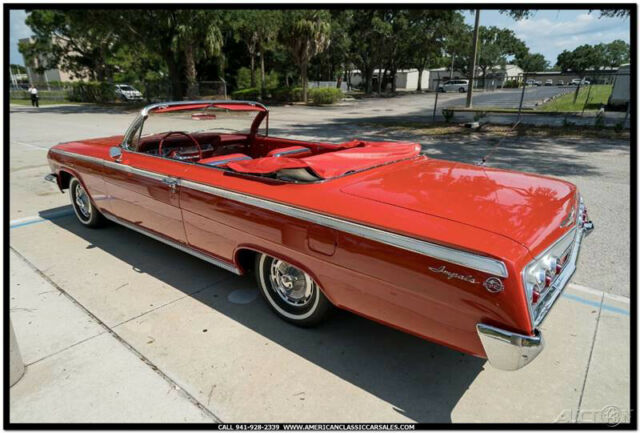 1962 Red Chevrolet Impala