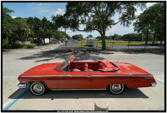 1962 Red Chevrolet Impala