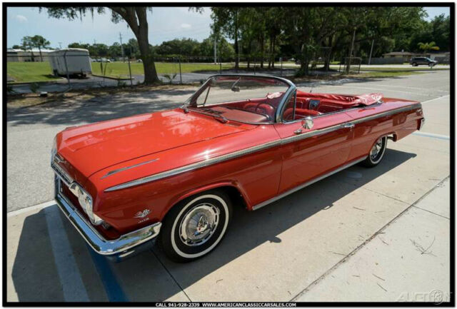 1962 Red Chevrolet Impala