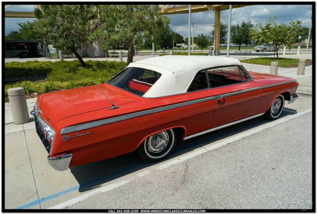 1962 Red Chevrolet Impala