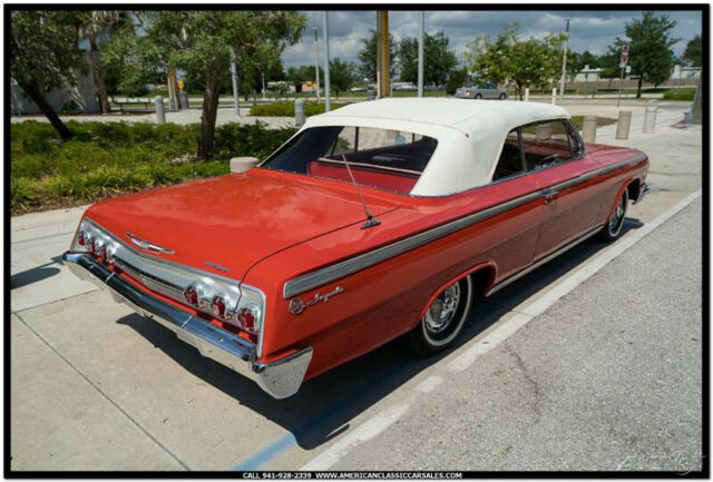 1962 Red Chevrolet Impala