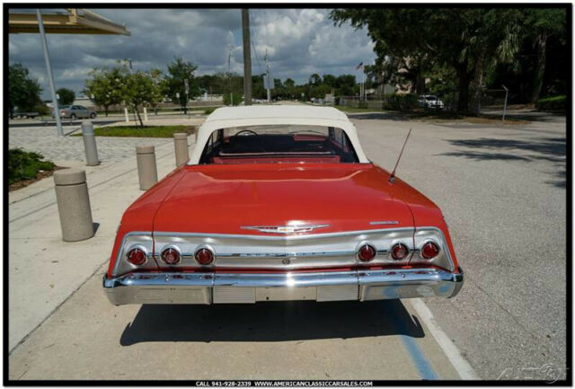 1962 Red Chevrolet Impala