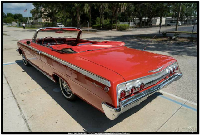 1962 Red Chevrolet Impala