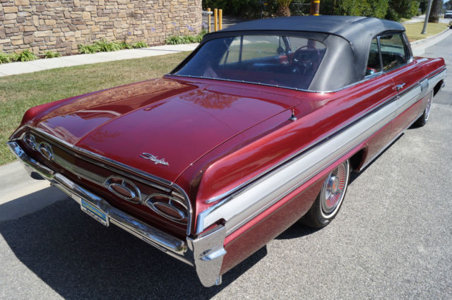 1962 Garnet Mist Metallic Oldsmobile Starfire Convertible
